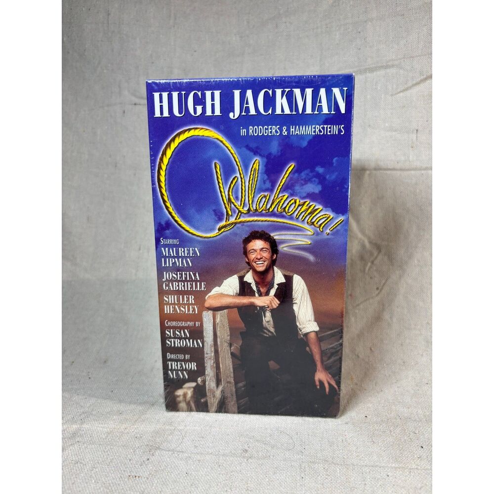 RPTA Limited Oklahoma VHS 2-Tape Set Hugh Jackman 1999 Sealed Brand New
